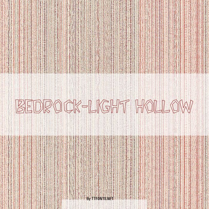 Bedrock-Light Hollow example